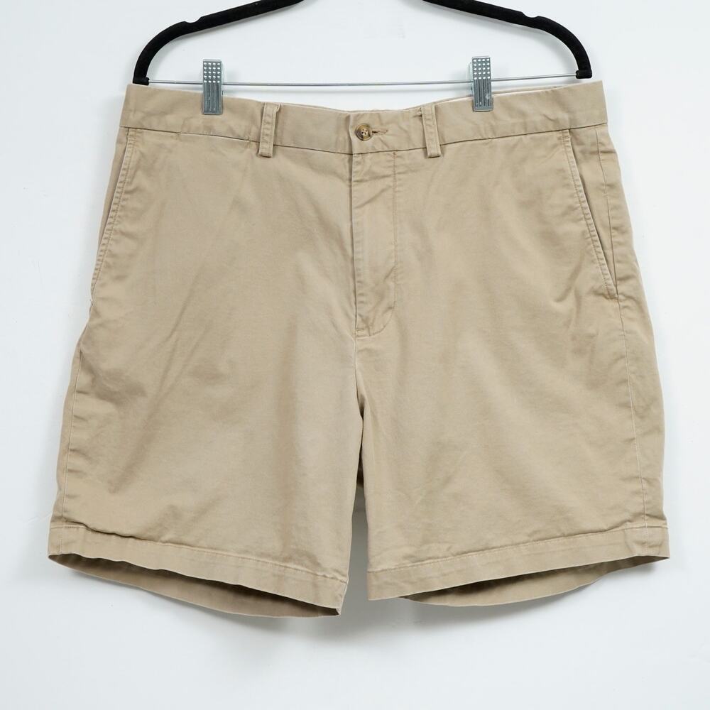 Polo Ralph Lauren Chino Shorts Men's 34 Khaki Stretch Classic Fit 7"